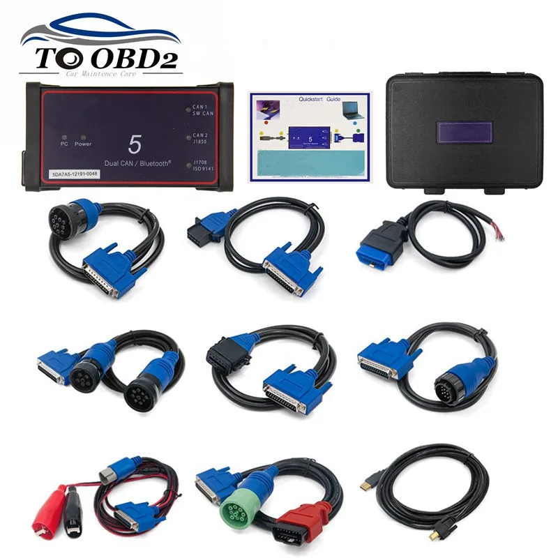 

DPA5 Dearborn Protocol Adapter 5 Diesel Heavy Duty Truck Diagnostic Tool DPA 5 with BT /USB scanner work for multi-brands
