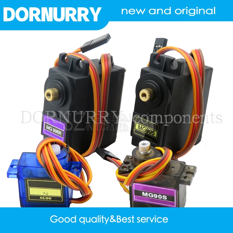 

1pcs MG996 MG995 SG90 MG90S servos Digital Metal Gear rc car robot Servo for JR Car RC Model Helicopter Boat For Arduino UNO Diy