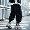 11 BYBB'S DARK Cargo Pants Men Hip Hop Tactics Joggers Trousers Elastic Waist Ribbon Fahsion Harajuku Streetwear Pant Male WB579 3