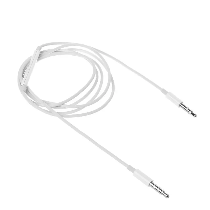 

Audio Output Cable Microphone Conversion Line 3.5mm Cord Phone Voice Call Wire Control 4-Pin Jack 634A