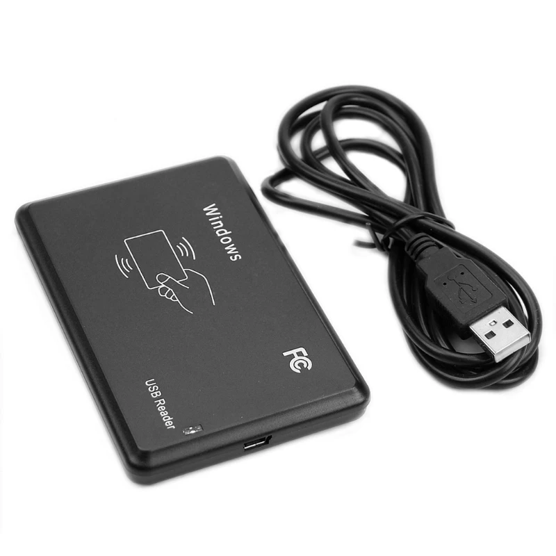 

125Khz USB RFID Contactless Proximity Sensor Smart ID Card Reader EM4100 X6HA