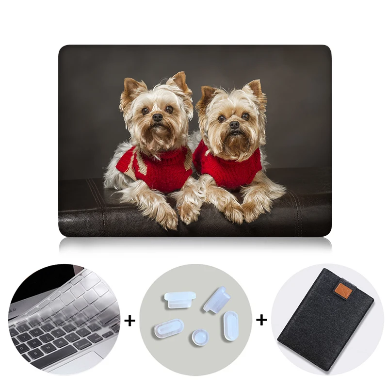 Чехол для ноутбука MTT, чехол для Macbook Air 11 13,3 Pro 13 15 retina, чехол с милой собакой для Apple Mac, чехол для книги, 12 дюймов, сумка для ноутбука - Цвет: MB11