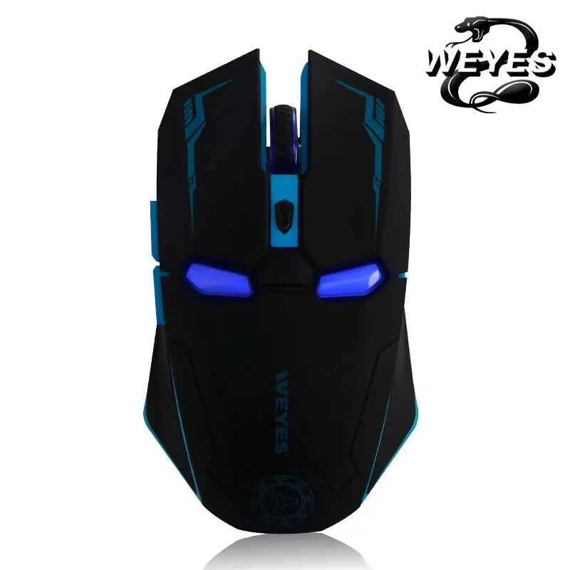 Black Mause, беспроводная мышь, 3d Мини, Новое поступление, Топ Мода, рекомендуемый Железный человек, Беспроводная игровая мышь для геймера, компьютерные мыши - Цвет: Black