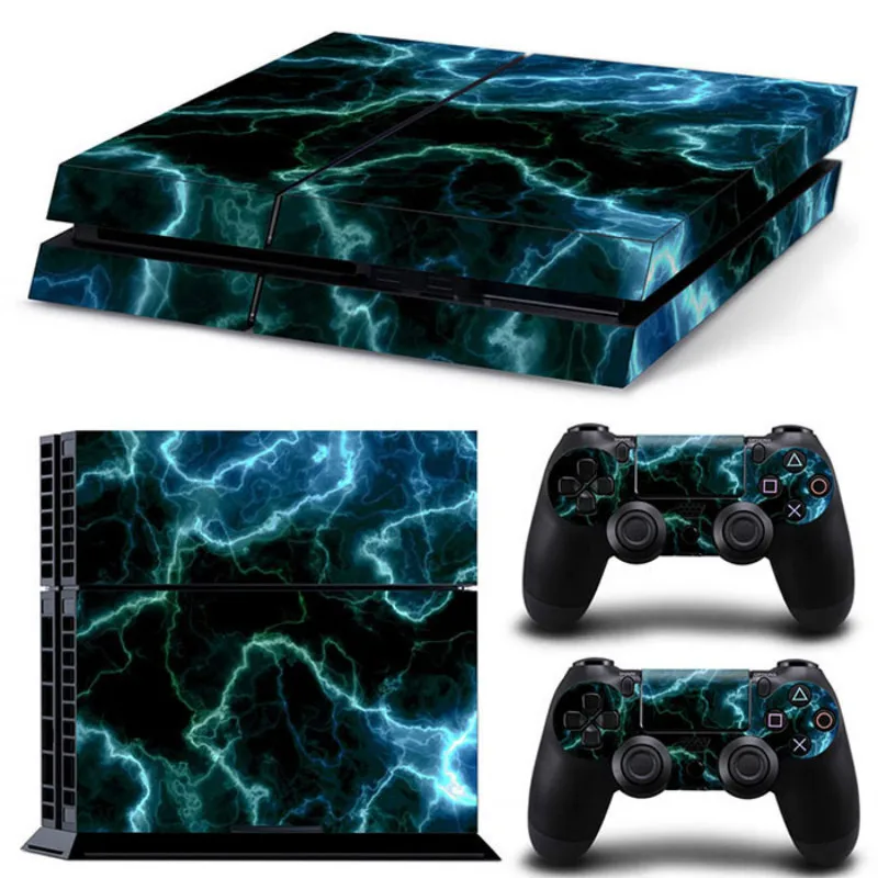 Звездное небо наклейки из игры для PS4 наклейки консоль кожа PS4 контроллер обложки для Playstation 4 аксессуары для игр - Цвет: 1