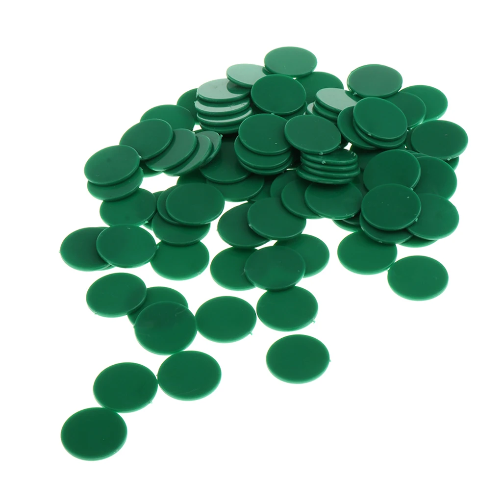 400 шт 25 мм Зазубренные пластиковые бинго монета чип деньги самолет безграничные покерные фишки Фишки казино настольные игры игрушки зеленый