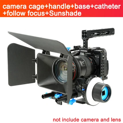 Защитный чехол для камеры Viltrox с винтом 1/4 ''3/8'', комплект для камеры Panasonic GH5 GH5S - Цвет: bundle 3
