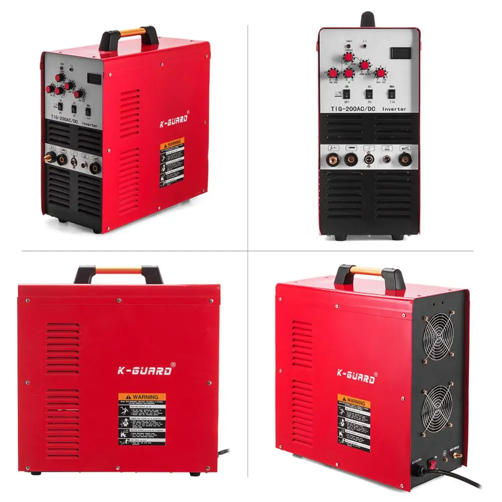 High quality NEW TIG/Stick Square Wave Inverter AC/DC Aluminum 200 Amp Welder IGBT Pulse welding machine 110/220V