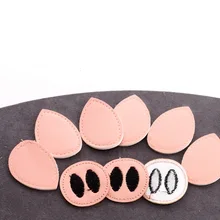 Напрямую от производителя продажи копилка с меховыми помпонами брелок-Подвеска Аксессуары, из искусственной кожи женские ботинки из свиной кожи, аксессуары