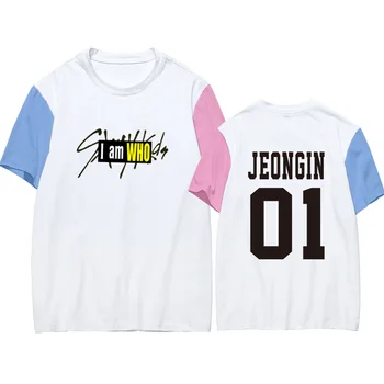

Stray Kids KPOP T Shirt Women 2020 New Style Tee Shirt Femme Korean Streetwear Hip Hop Short Sleeve StrayKids T-Shirt Wholesale