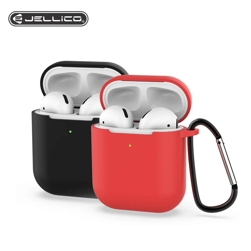 Новый силиконовый чехол Jellico для Airpods1 2nd роскошный защитный наушников Apple Airpods 1 и 2