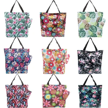 

totes zipper nylon shopping bag folding bag foldable bag reusable bag big eco bag grocery bag eco friendly bag tote reusable