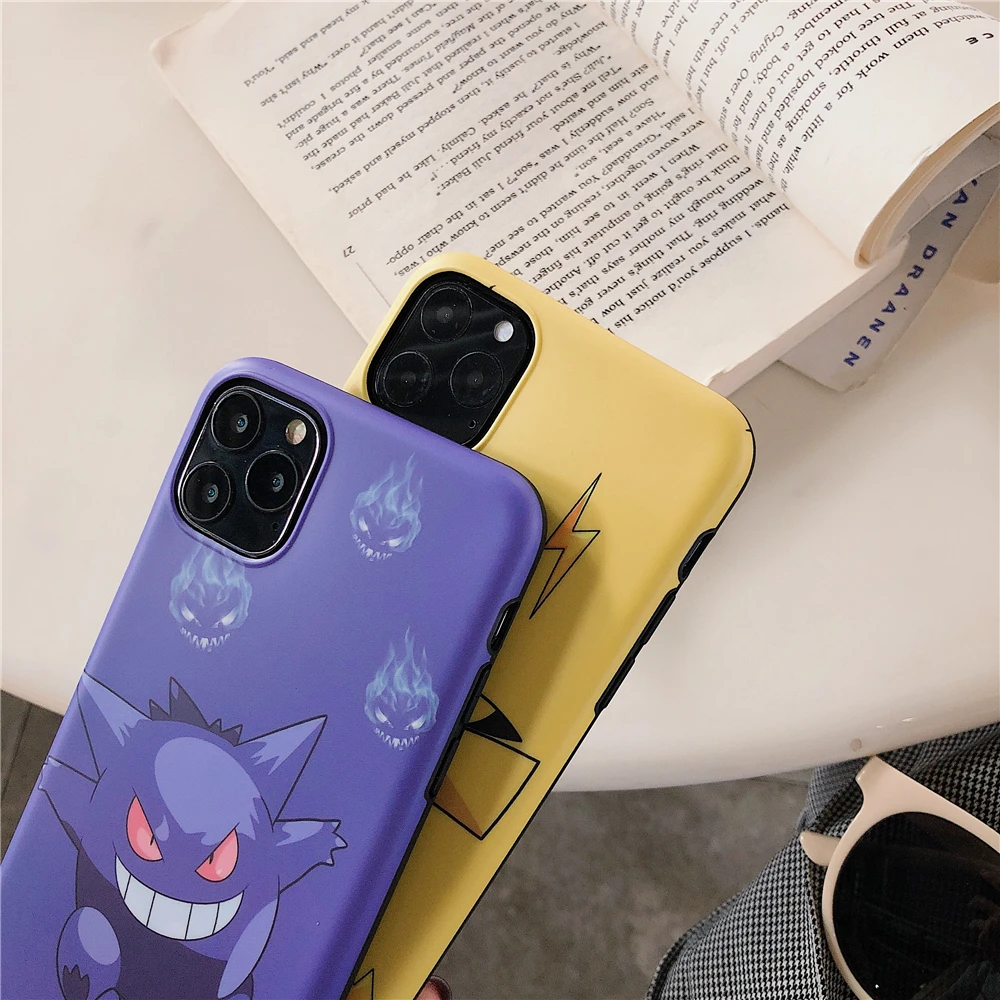 電話ケース 11pro 最大ケースポケモンアニメゲームソフトの Cortex 電話ケースアップル Iphone Xsmax Xr 8 7 6 S ケース電話バッグ ハーフラップケース Aliexpress