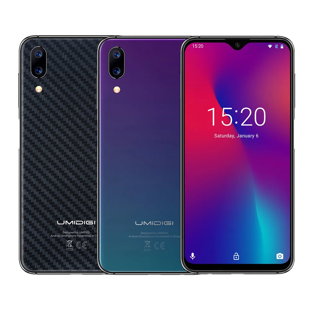 Универсальная версия UMIDIGI One Max, 4 Гб 6,3 ГБ, 4150 дюйма, полноэкранная Двойная камера, мАч, смартфон с функцией распознавания лица, NFC, Беспроводная зарядка