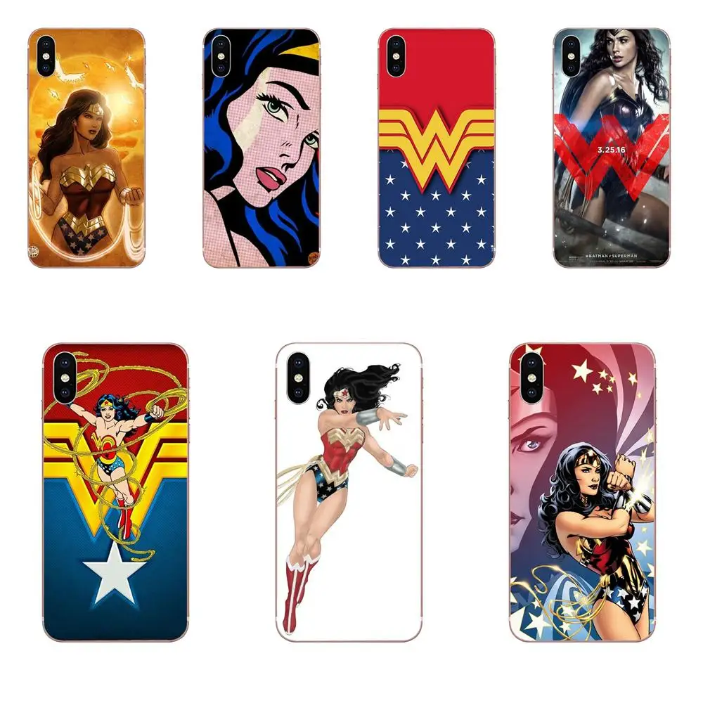 Сексуальные чехлы для телефона Wonder Woman Xiao mi 3 4 4C 4i 5 5s 5X6 6X8 SE Pro Lite A1 Max x 2 Note |