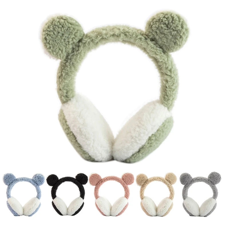 Winter Fluffy Earmuffs Soft Plush Warm Ear Muffs Women Girl Earcap Gift