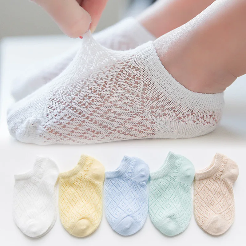 

19 New Style CHILDREN'S Socks 90 mian wang yan Baby Socks BABY'S Socks Children Short Socks Summer Thin Section