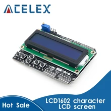 LCD tuş takımı Shield LCD1602 LCD 1602 modülü ekran Arduino için ATMEGA328 ATMEGA2560 ahududu pi UNO mavi ekran