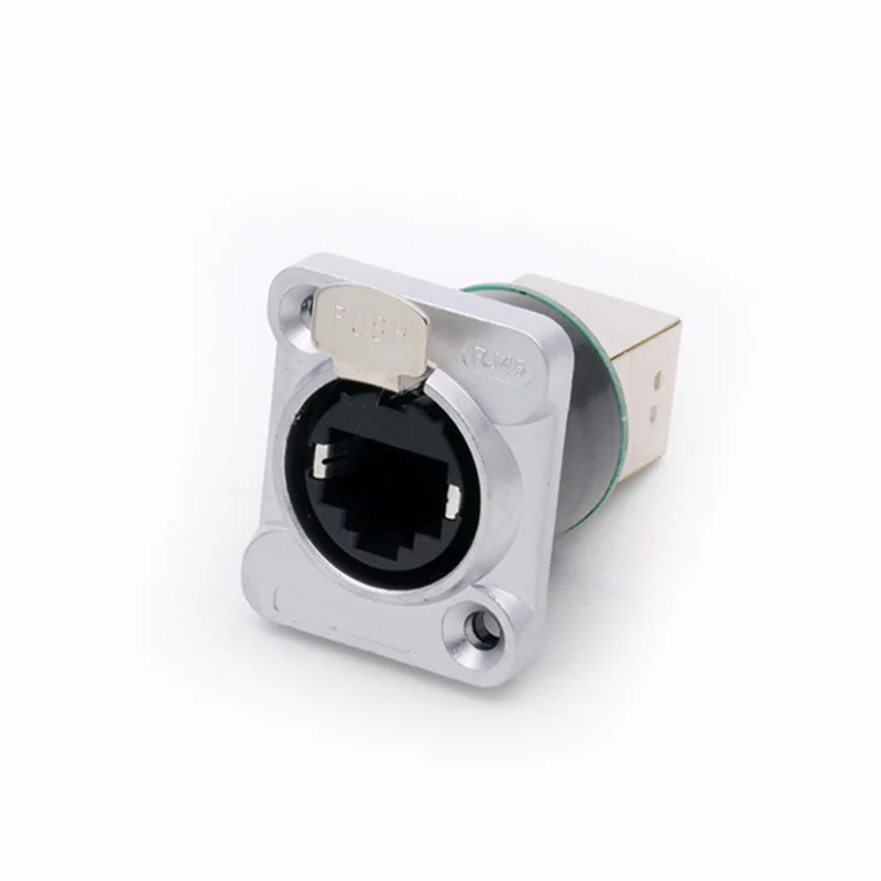 de ethernet rj45 8p8c para painel femea 04