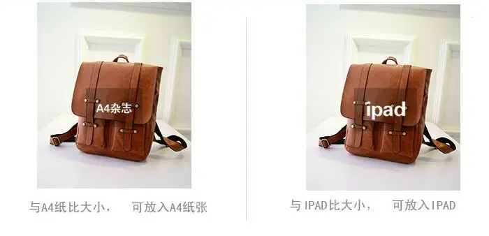 Винтажный Мужской рюкзак из искусственной кожи для колледжа, школьный ранец для студентов, роскошная брендовая сумка для ноутбука, Женский ранец, дорожные сумки