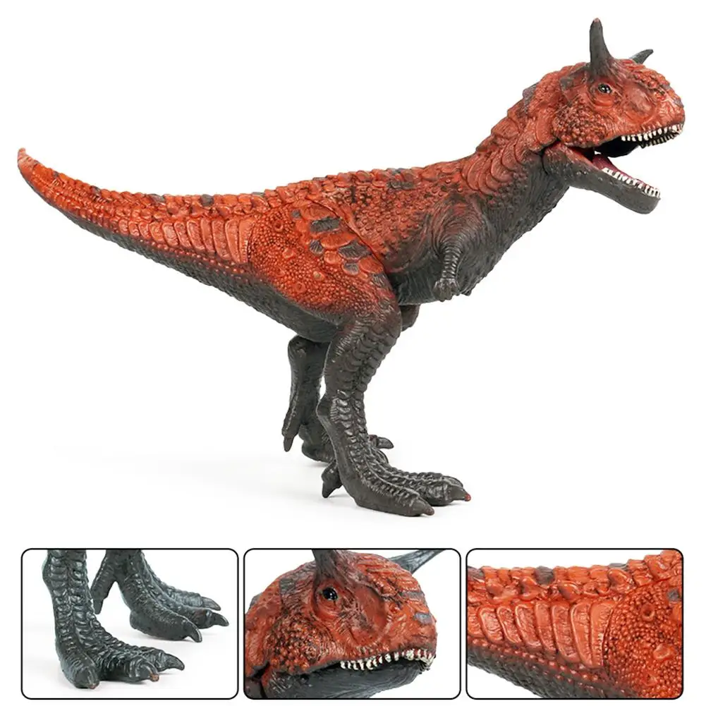 

9inch North America Carnotaurus Dinosaur Figurine PVC Figures Toys Dinosaur Model Action Figures Kids Boy Gift Home Decoration