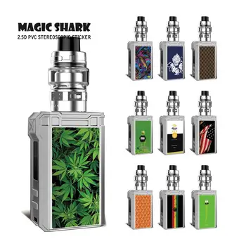 

Magic Shark Leaf Dragon Ball USA Flag Colorful Sticker Case Cover Film Skin for Voopoo Alpha Zip mini Kit