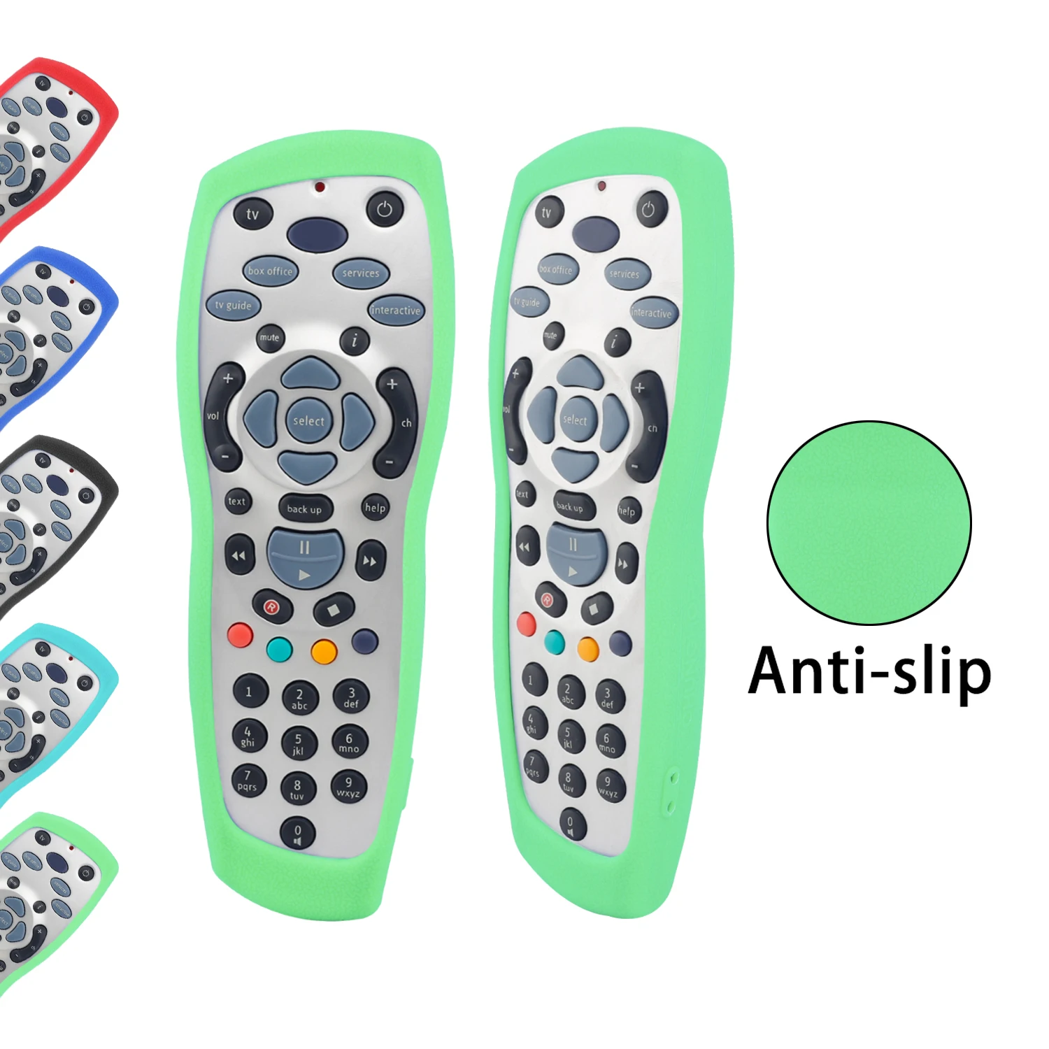 Silicone Remote Control Protective Case - Durable, Dustproof, Soft Cover