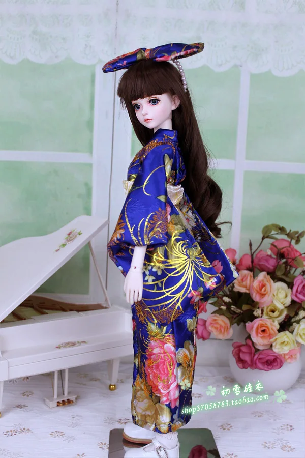 1/6 1/4 1/3 BJD аксессуары Кукла Одежда японское кимоно юката для BJD/SD yosd MSD, не включает в себя куклы, обувь, парик и другие E2538