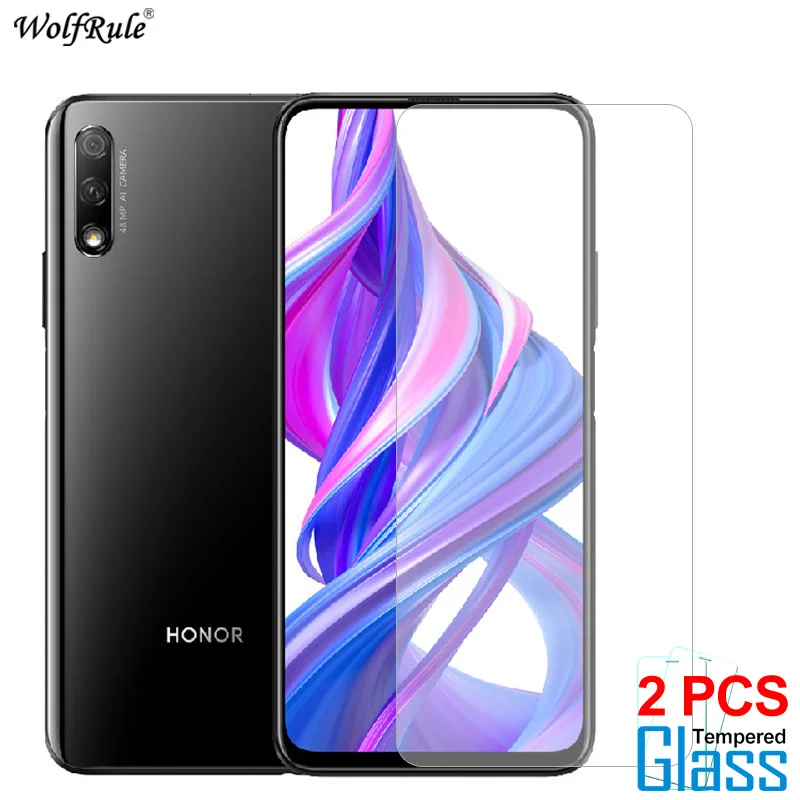 2 шт для Huawei Honor 9X Pro Glass 8X 8C 8 Защита экрана закаленное стекло стеклянная Защитная