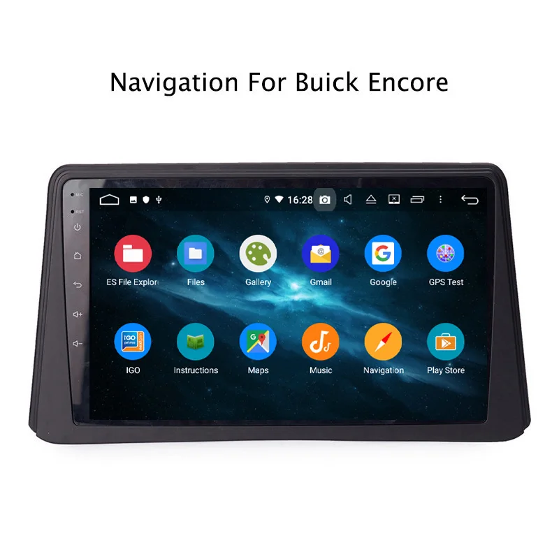 Perfect 9" Android Octa Core 4G RAM 32G ROM Car Radio Multimedia Player Navigation GPS For Buick Encore 2013 Touch Screen 2