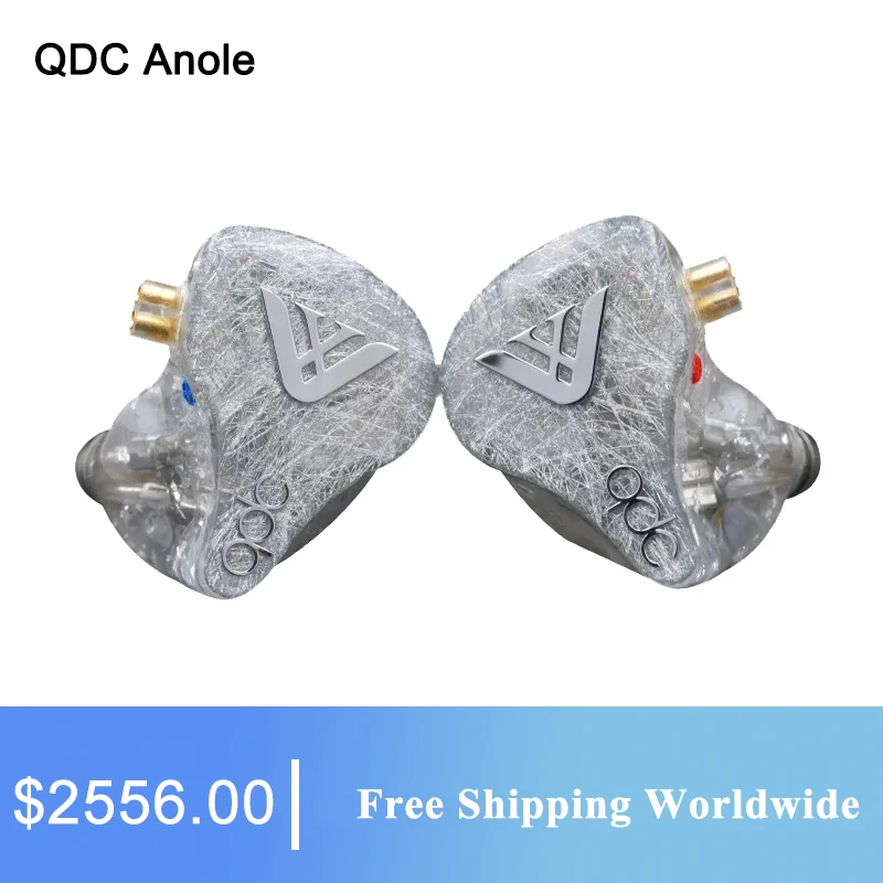 

QDC Anole VX Professional Earphones High-end Flagship Balanced Armature earplugs HiFi Tuning Custom Earphones