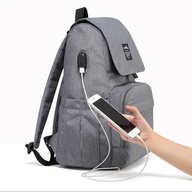 Heine Wickelrucksack Baby Tasche - Wasserdicht 42x27x21cm Mit Wickelunterlage