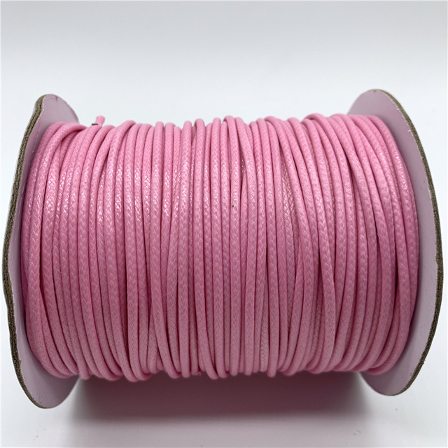 Waxed Cotton Cord Waxed Thread Cord String Strap Necklace Rope For Jewelry Making For Shamballa Bracelet