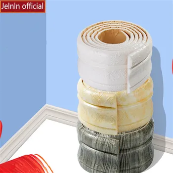 

Flooring skirting stickers wall skirt waist line background wall decoration anti-collision frame strips footing 3D wall stickers