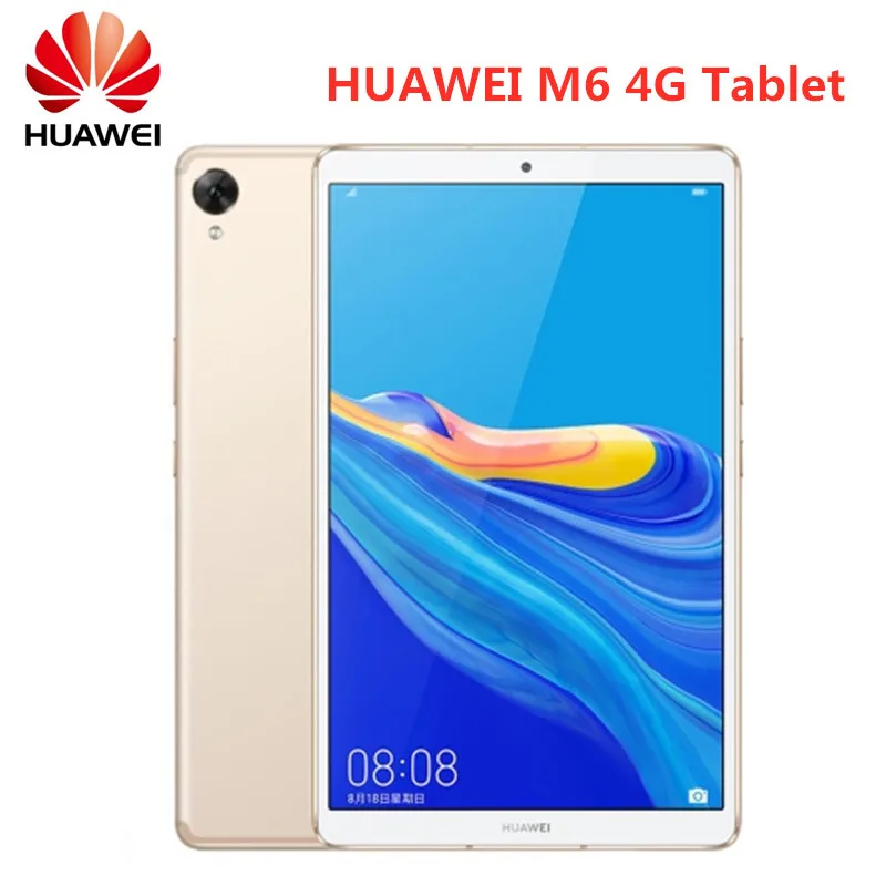 

HUAWEI M6 4G Phablet Tablet PC 8.4'' Android 9.0 Hisilicon Kirin 980 Octa Core Mediapad 4GB 64GB 13.0MP Camera Fingerprint