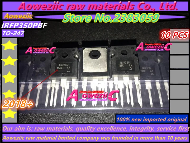 Aoweziic 2017 + 100% новая импортная оригинальная IRFP350 IRFP350PBF к-247 полевой транзистор 16A 400 В