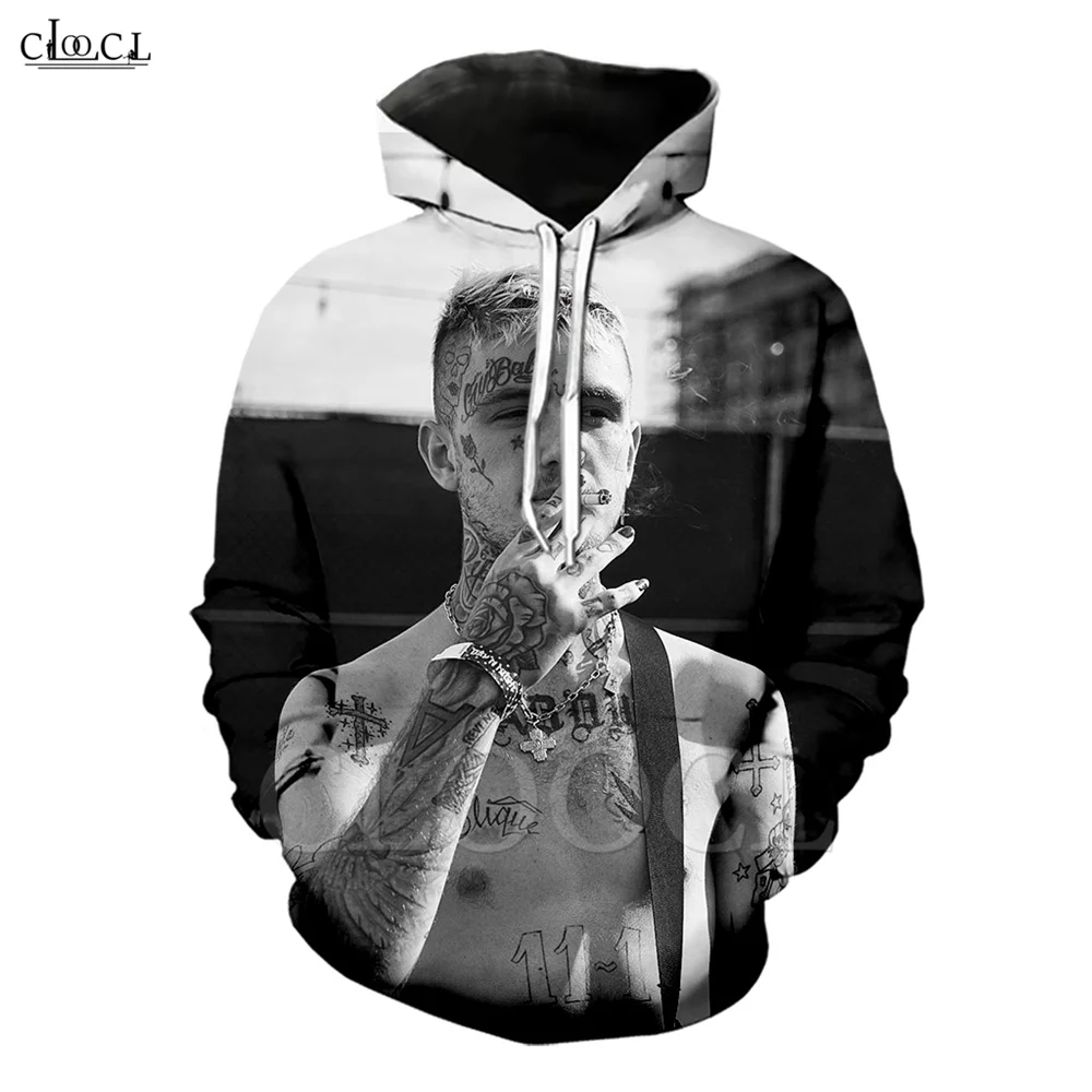 Hoodie 6 Новинка, популярный рэпер Lil Peep, мужская и женская толстовка, 3D принт, длинный рукав, толстовка с капюшоном, в стиле хип-хоп, уличная одежда, повседневные, парные Топы - Цвет: Hoodie 6