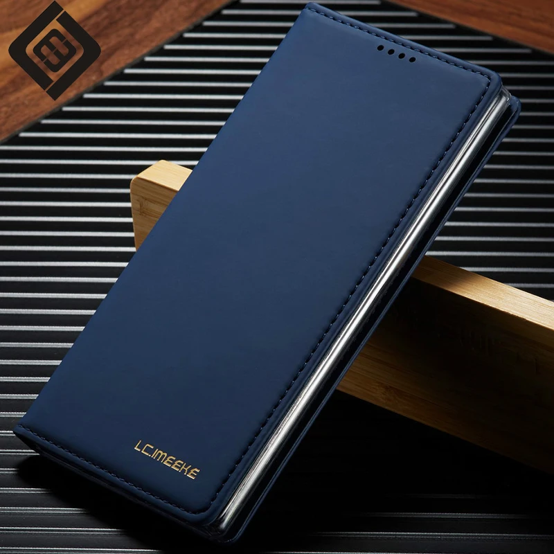 

For Samsung Galaxy Note 10 Plus Case For Samsung Note10 9 S8 S9 S10 S10 S10e Plus Flip Leather Cover Card Slots Kickstand Caser