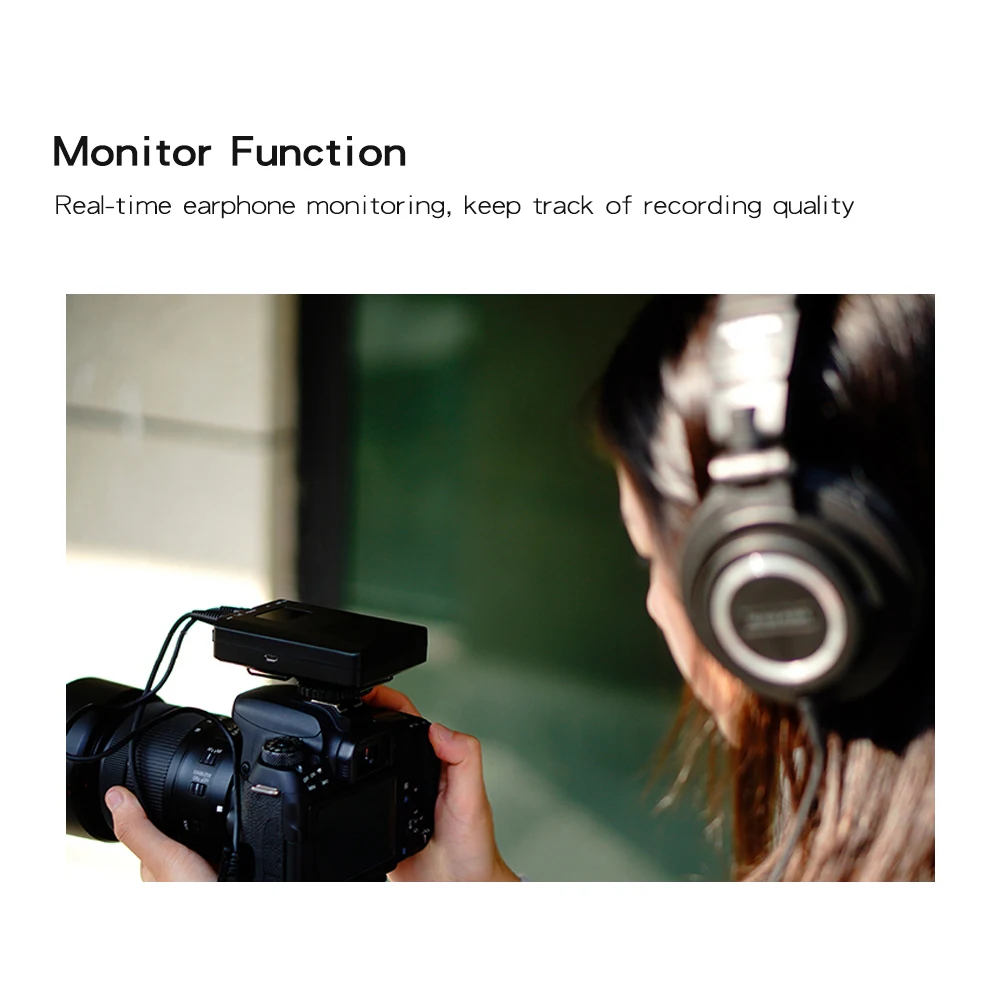 EYK EW-C102 Camera Mic UHF Wireless Lavalier