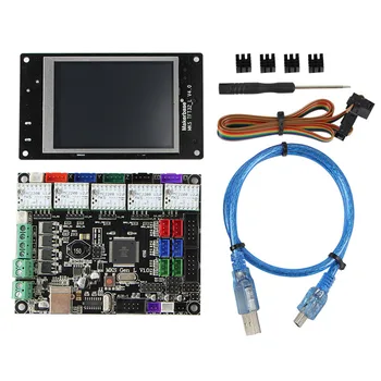 

Makerbase 3D Printer Accessories MKS GEN L + TMC2208 x 5 + TFT32 Color Contact Sn Driver Motherboard Kit