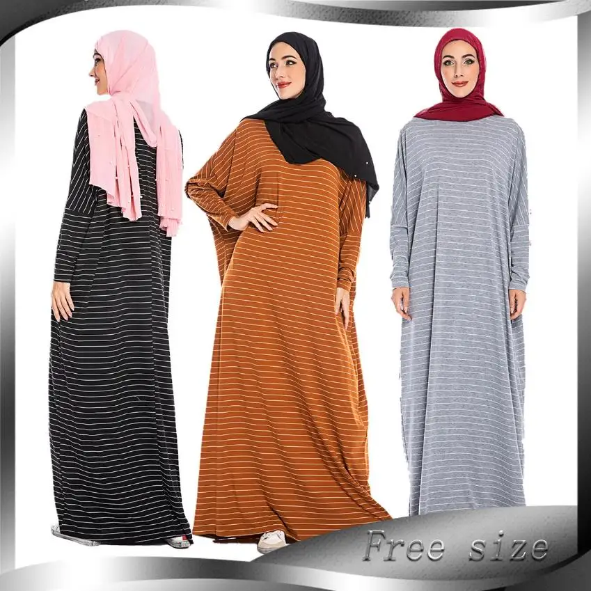 

Bat Kaftan Dubai Abaya Arab Islam Turkey Hijab Muslim Dress Abayas female Caftan Marocain Turkish Islamic Clothing Djelaba F1462