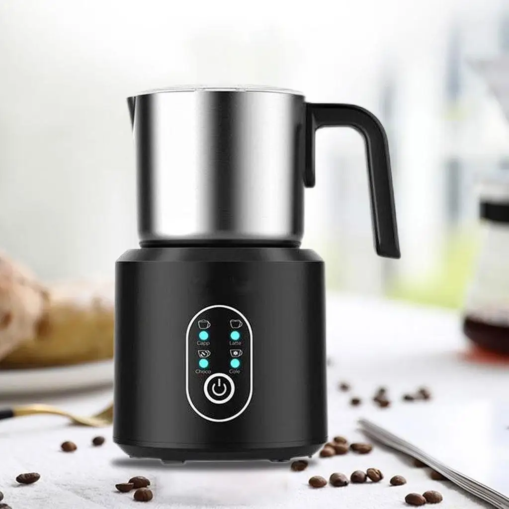 Café y té espumadoras de leche eléctricas de mano máquina de Espuma de Leche USB Mezclador multifunción de 3 velocidades Batidor de Huevos para Huevos y Crema Negro Goshyda Espumador de