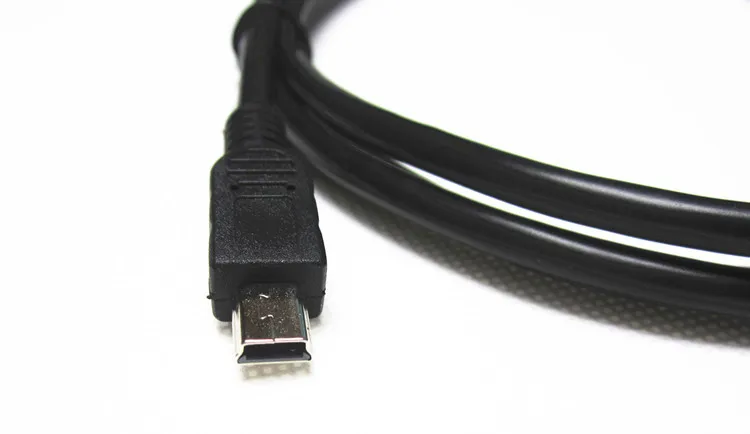 1,5 м Мини USB кабель для передачи данных USB к т-порту USB A к 5P кабель плеер Автомобильный видеорегистратор gps цифровая камера HDD MINI USB