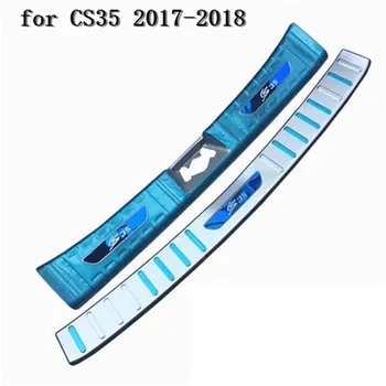 

Car accessories Stainless Steel Rear Bumper Protector Sill Trunk Tread Plate Trim for Changan CS35 CS15 2012-2018 Car fast