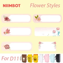 Étiquettes d'impression niimbot D11/D110 pour imprimante, étanche, Anti huile, résiste aux rayures, prix, 30% de réduction