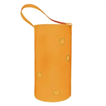 

Portable Felt Hanging Strawberry Growing Bag Foldable Planter with Handles Belt Access Flap Planting Pouch for Carrot