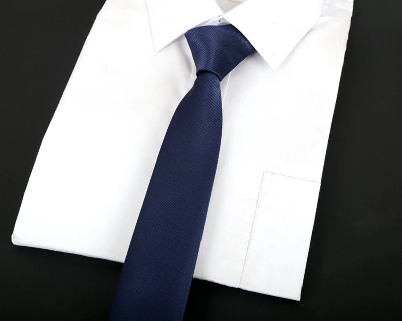 Мужские галстуки 6 см в полоску жаккардовые узкие Аксессуары для галстуков повседневная одежда галстук свадебные официальные деловые вечерние Для худой шеи галстук