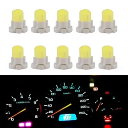Ampoules LED T3 blanches pour tableau de bord, 10 pièces, lumières de climatisation, lumière de signalisation 