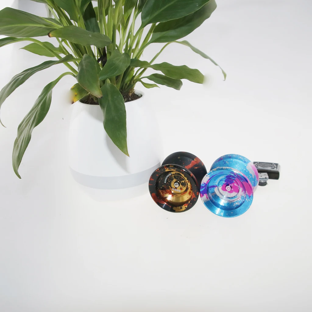 Yoyo Ball MAGICYOYO Y01-Node N12 Series Metal Yoyo 10-Ball Bearing W/ String Ropes Toys