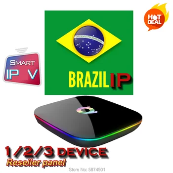 

Android box stable iptv and for Brazil support satellite receiver 1 Year Warranty iptv no app
