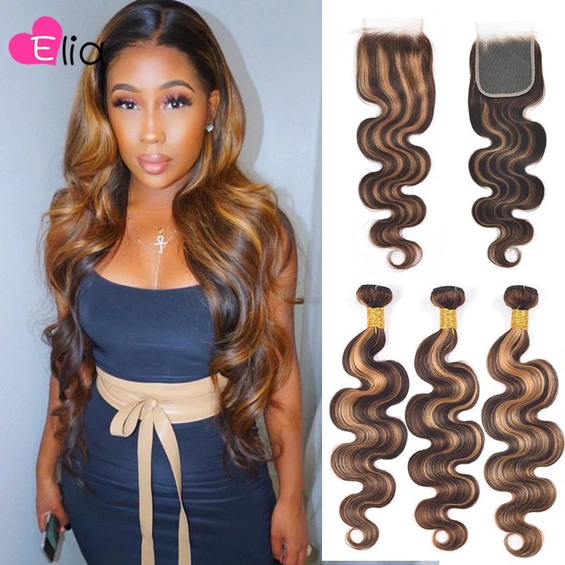 Liquidación Mechones con cierre de encaje 4x4, extensiones de cabello Remy peruano ondulado, 4, 30, 8, 12, 16, 20, 24, 28, 30 pulgadas, pelo de Lia 2021 8bWZwYDGMXb